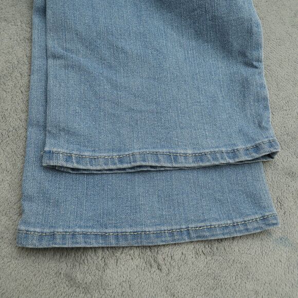 D. Jeans Women's Size 14 Blue High-Rise Straight Denim 31" Inseam Stretch - Picture 14 of 16